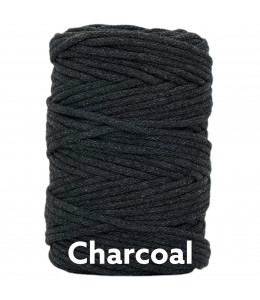 Charcoal 5mm Braided Cotton...