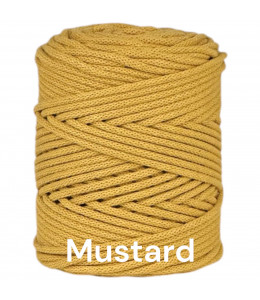 Mustard 5mm Braided Cotton...