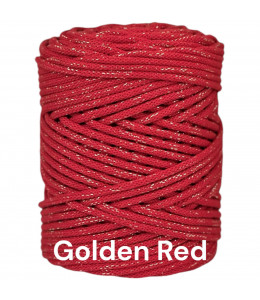 Golden Red 5mm Braided...