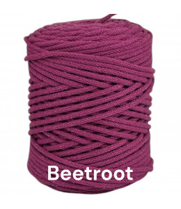 Beetroot 5mm Braided Cotton...