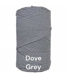 Dove Grey - 2mm Braided...