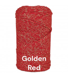 Golden Red - 2mm Braided...