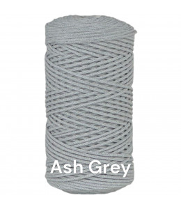 Ash Grey - 2mm Braided...