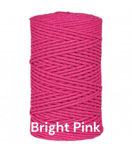 Bright Pink - 2mm Braided...
